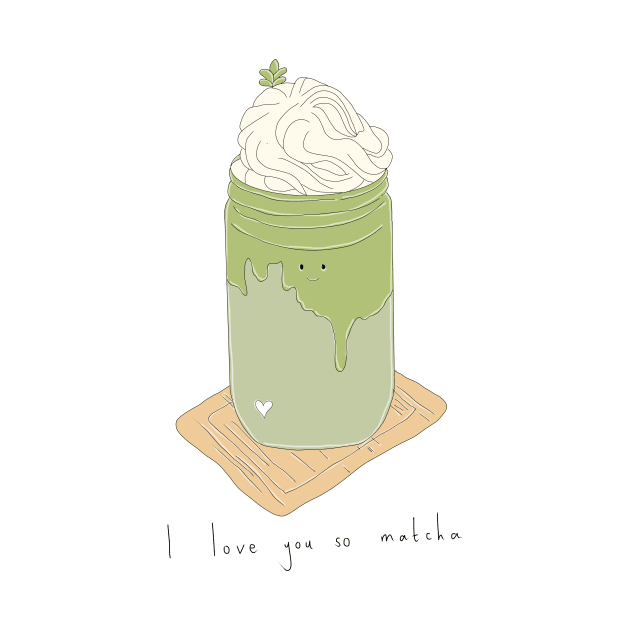 I love you so matcha by Puhon