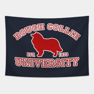 Rough Collie University Tapestry