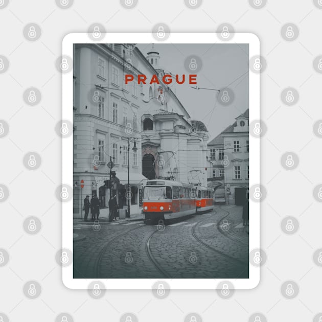 Prague Czech Republic Magnet by deadright