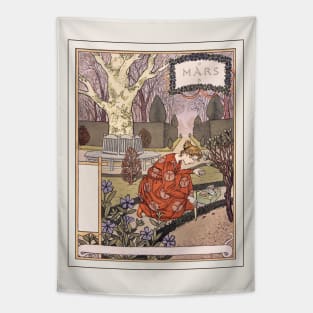 March - Belle Jardiniere Tapestry