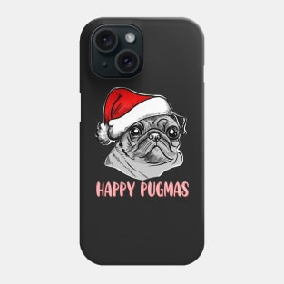 Happy pugmas Phone Case