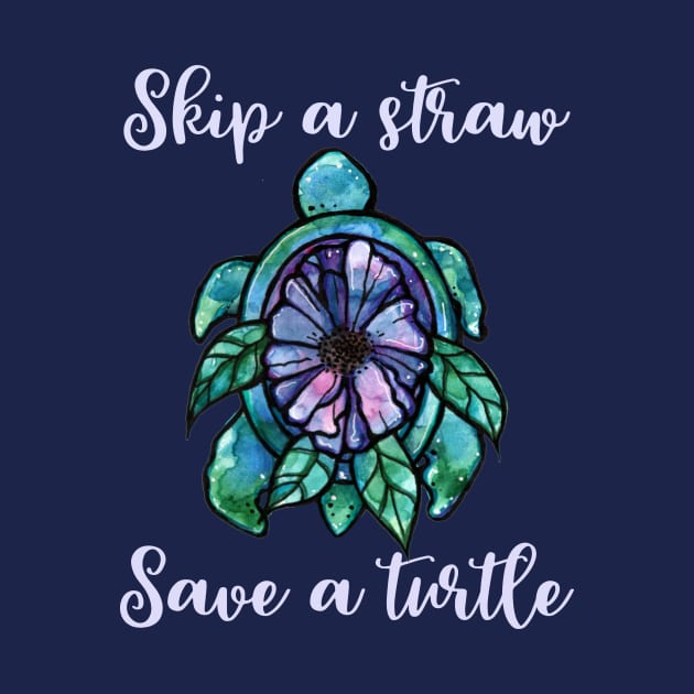 Skip a straw save a turtle by bubbsnugg