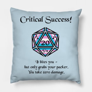 Trans Pride Critical Success Pillow