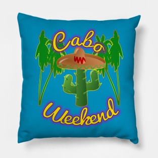 Cabo Weekend by Basement Mastermind Pillow