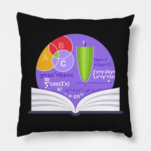 Mathematics Emblem Pillow