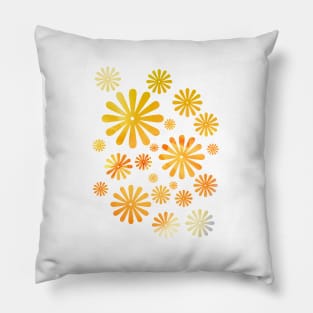 Funky flower power Pillow