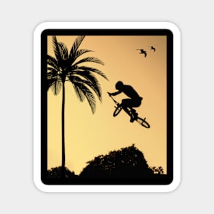 BMX Sunset Rider Magnet