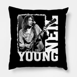 Neil Young Crazy Horse Pillow