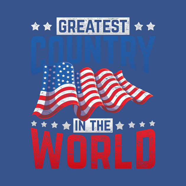 Discover Patriotic United States America Lover USA Flag Liberty 4th Of July - 4th Of July - T-Shirt