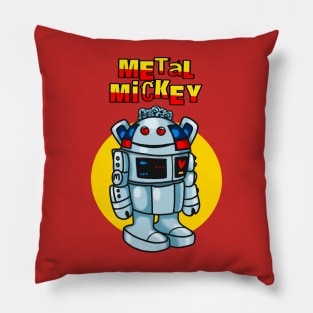 Metal Mickey Fan Art Pillow