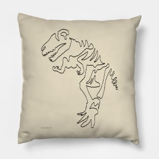 Tyrannosaurus Rex  - Oneliner Pillow