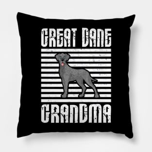 Great Dane Grandma Proud Dogs Pillow