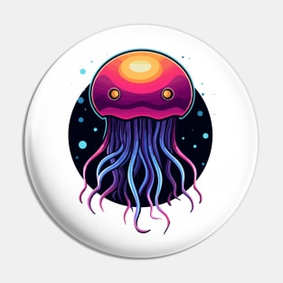 Jellyfish Pin