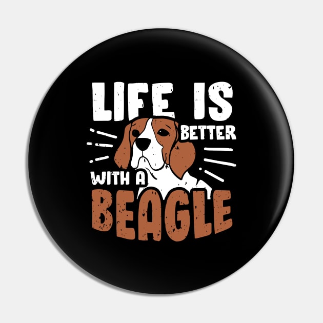 Beagle Dog Lover Mom Dad Gift Pin by Dolde08