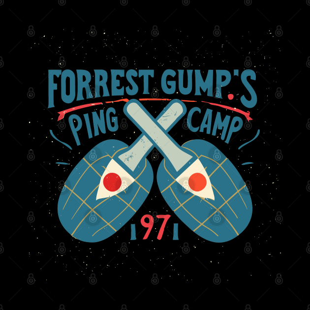 Forrest Gump's Ping Pong Training Camp 1971 by CosmicCat