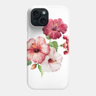 Watercolor Flowers Art Prints Phone Case