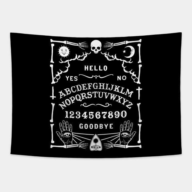 OUIJA BOARD - SPIRIT BOARD Tapestry by Tshirt Samurai