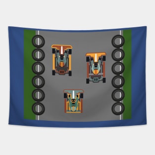 Go-Kart Racing Kart Race Kartor Tapestry