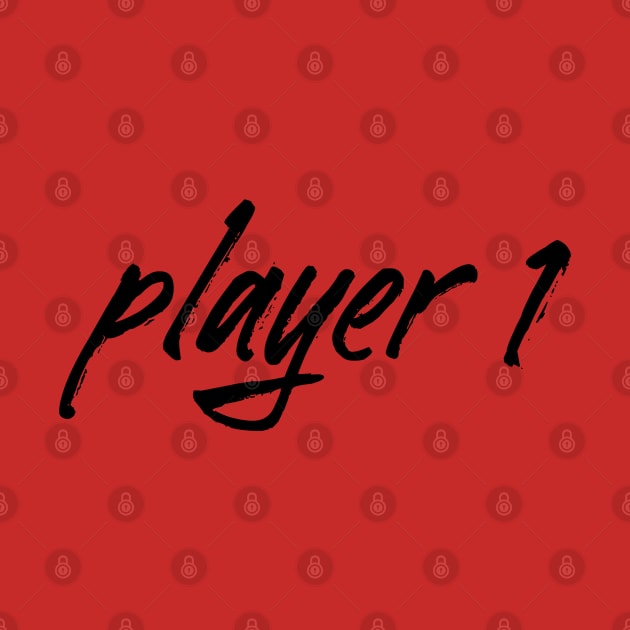 Player 1 Gamer Design by Jahaziel Sandoval