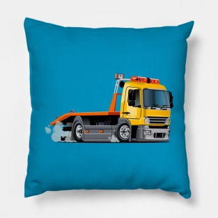 Cartoon tow truck Pillow