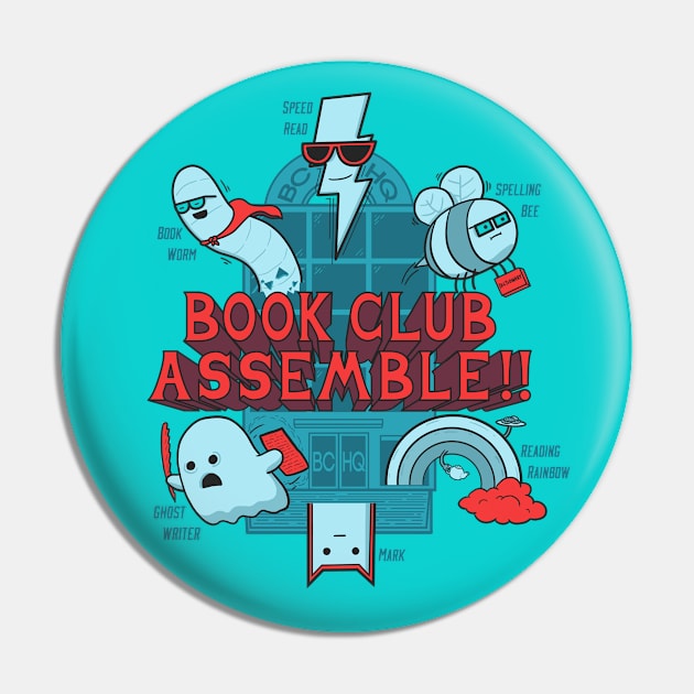 Book Club Assemble! Pin by Made With Awesome