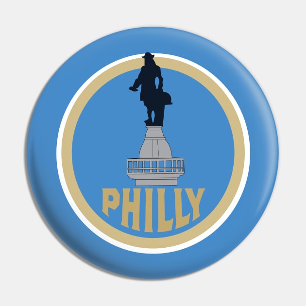 Philly Soccer Pin by MAS Design Co