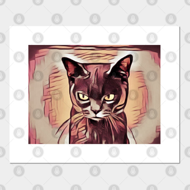 Black Cat Black Cat Posters And Art Prints Teepublic