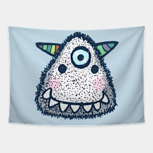 Fluffy monster Tapestry