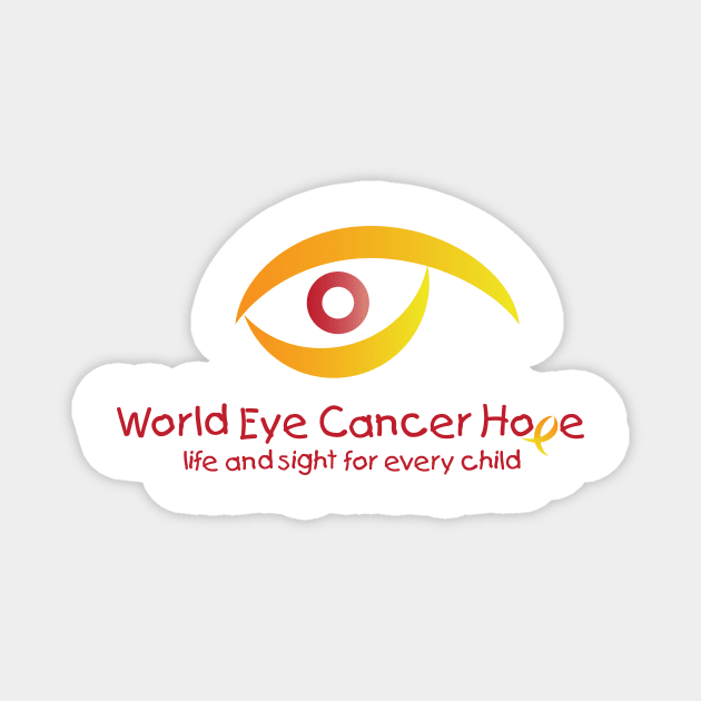WE C Hope Logo Magnet by World Eye Cancer Hope
