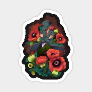 Poppy King Magnet