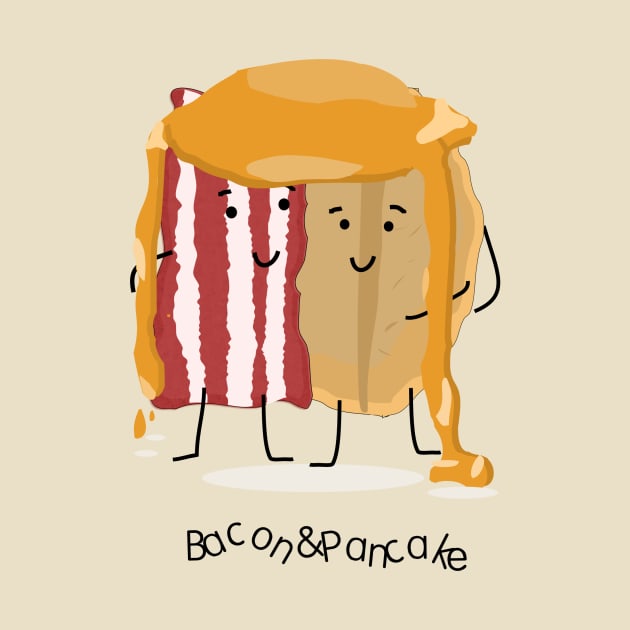 Bacon and Pancake = best friends by Prettyinpinks