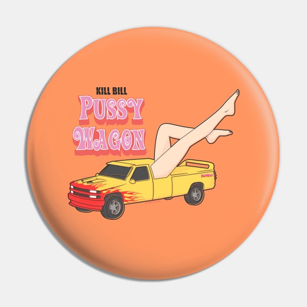 Pussy Wagon Pin by Rabbit’s Hollow