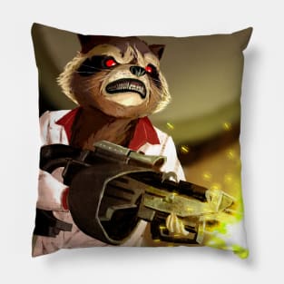 Rocket Racoon Pillow