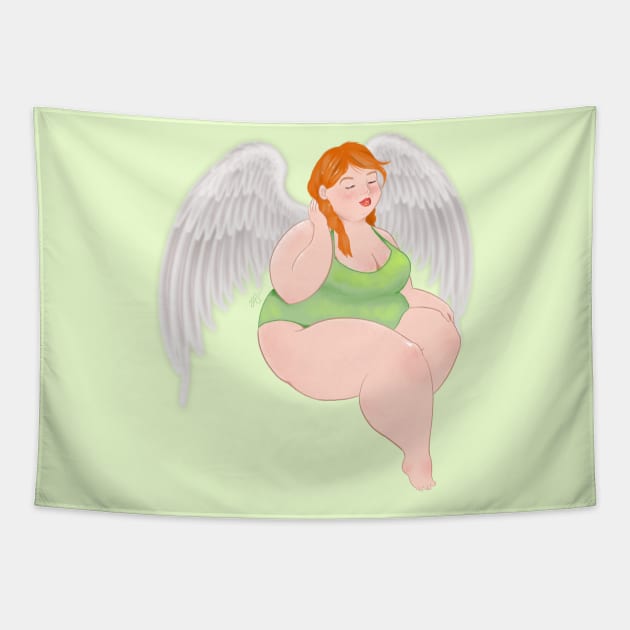 Angel Tapestry by Toni Tees