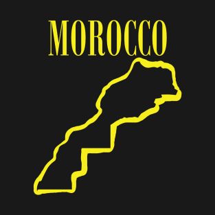 Vibrant Morocco Africa: Unleash Your 90s Grunge Spirit! T-Shirt