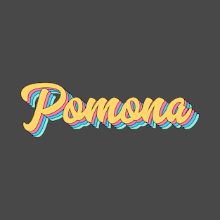 Pomona Retro Script T-Shirt