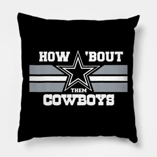 Jimmie How Bout Them Cowboy Pillow