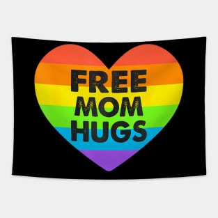 Free Mom Hugs Lgbt Tapestry