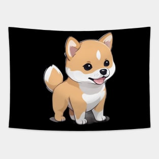 Tiny Baby Shiba Inu Tapestry