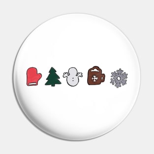 Element Christmas Day cute Pin