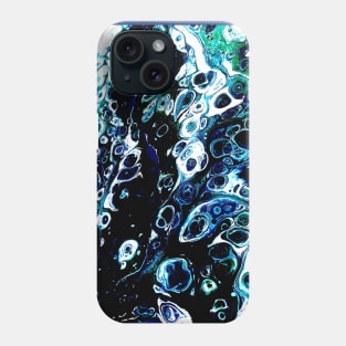 Acrylic Pouring fluid art Phone Case