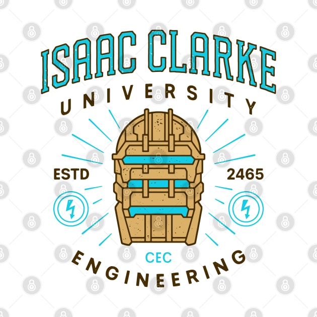 Isaac Clarke University Crest by Lagelantee