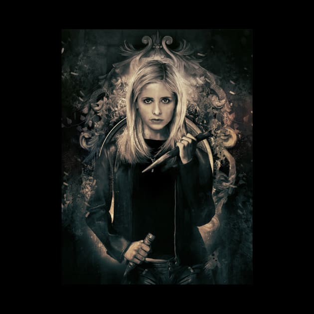 buffy the vampire slayer by snoddyshop