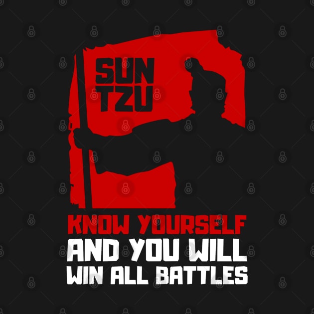 SUN TZU - 'know yourself and you will win all battles' QUOTE by Rules of the mind