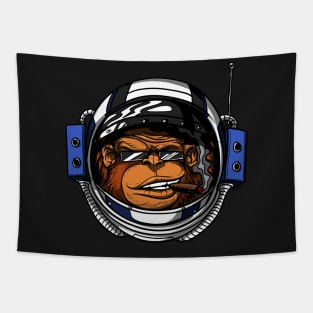 Monkey Space Astronaut Tapestry