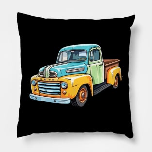 Farm Truck Pillow