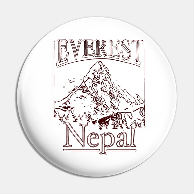 Everest base camp Pin by Ace13creations