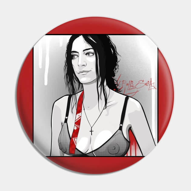 Patti Smith Pin by makarxart