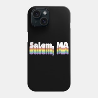 Salem, MA // Retro Typography Design Phone Case