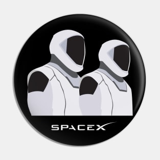 SPACE X ASTRONAUT Pin